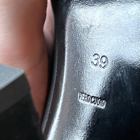 Alexander Wang Black Leather Avery Floating Heeled Mules - Picture 11 of 11